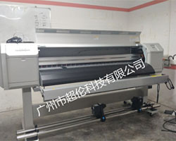 七代噴頭武藤寫真機測試顏色不出墨